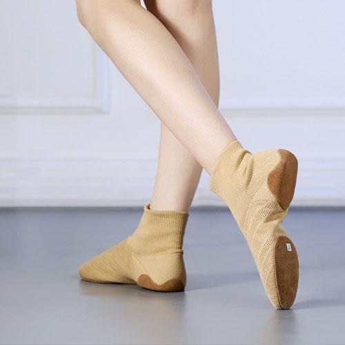 

Mesh Jazz Dance Shoes Modern High Top Soft Sole Ballet Training Shoes for Teacher Shoes 41 верблюд