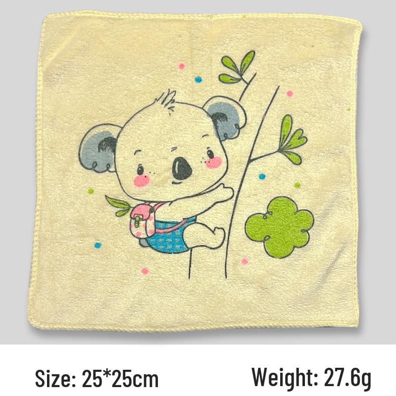 

Белое впитывающее фланелевое полотенце из микрофибры, 30x30см, Идеально для салонов красоты 25*25cm