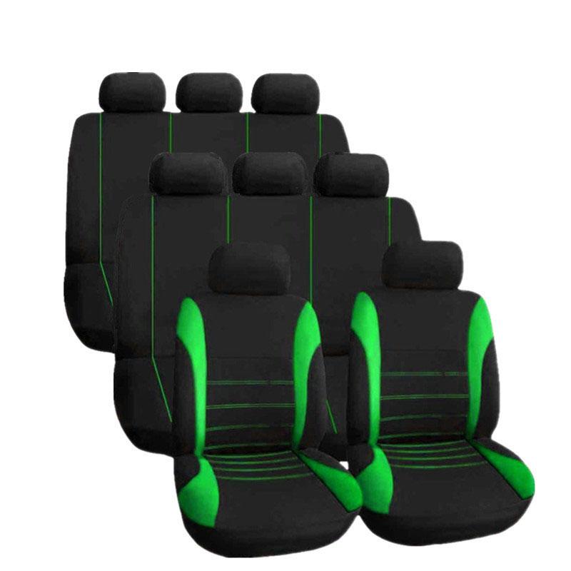 1 Sitz/2 Sitze/5 Sitze/7 Sitze/8 Sitze Luxus Universal Komplettset Autositzbezüge Sitzdekoration Rücksitzbezug Vorne Autokissen Schutzhülle