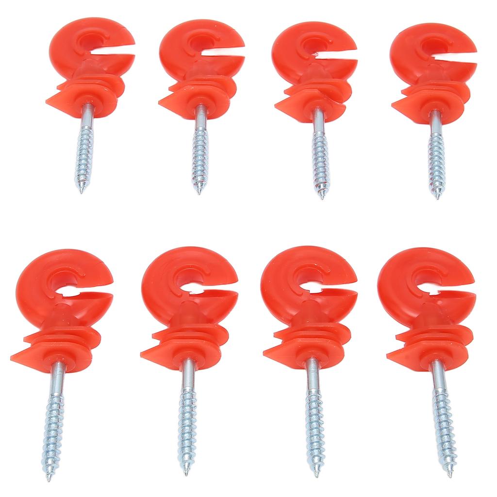 50 STUKS Hekisolator Schroef In Regenbestendig Zonbescherming Kunststof Staal Elektrische Hekisolatoren voor