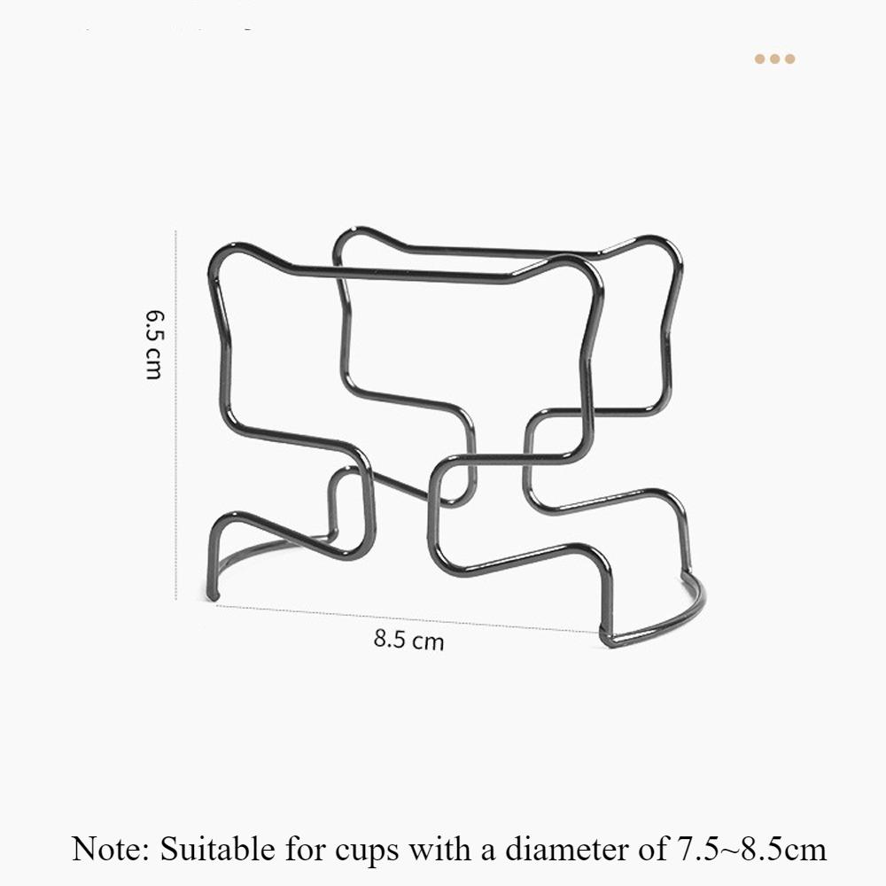 Coffee Filter Paper Bag Holder, Easy To Clean and Reusable Coffee Cup Filter Paper Holder, 304 Stainless Steel Coffee Bag Holder