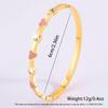 Starry Sky Women's Titanium Steel Bracelet - Non-Fading, Versatile, Full Diamond Stainless Steel, High-End Silver Fashion Accessory