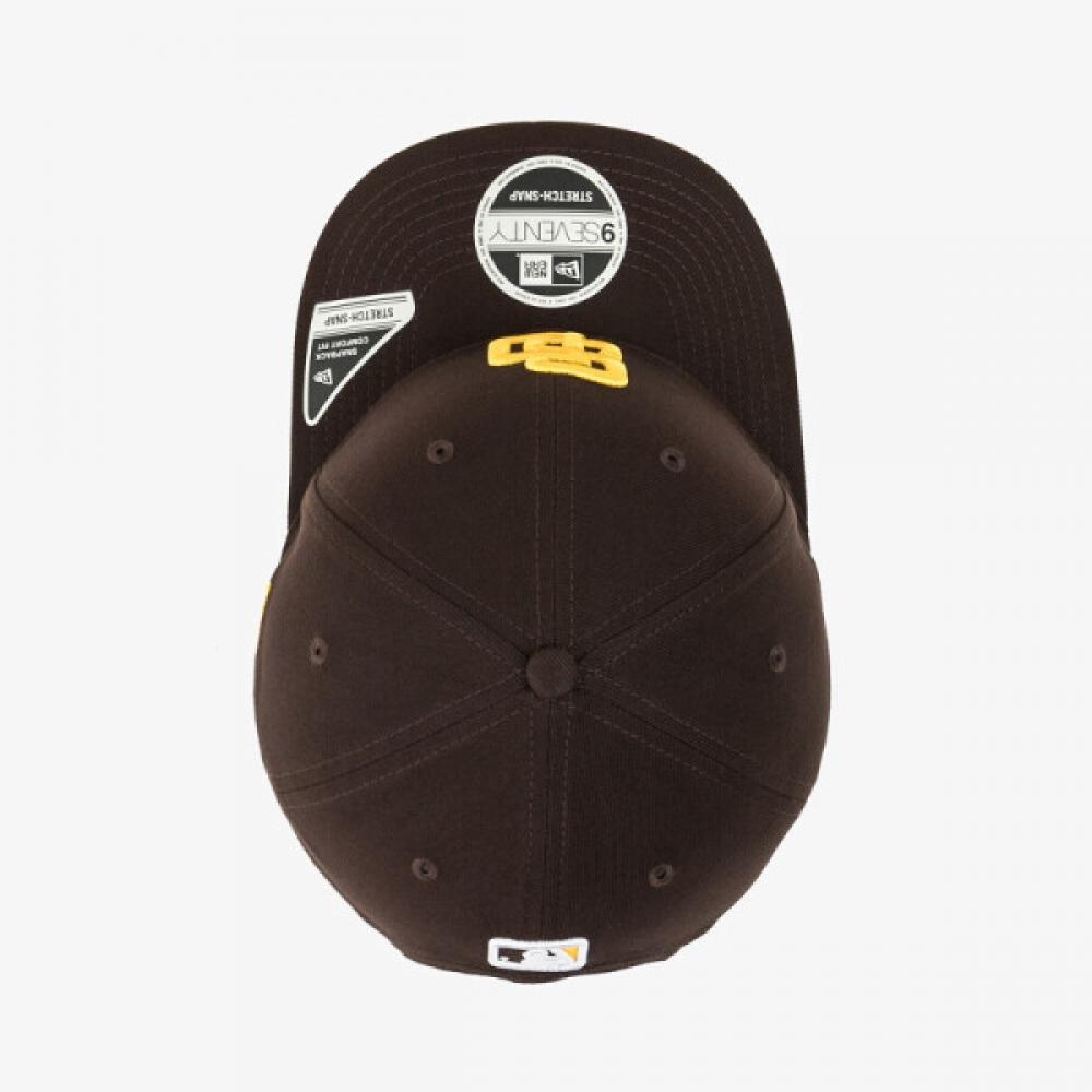 New Era San Diego Player Stretch Snapback Game Burnt Wood