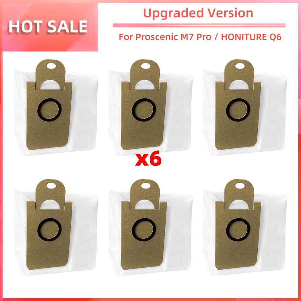 Pentru Proscenic M7 Pro / Kyvol Cybovac S31 / HONITURE Q6 / Uoni V980 Plus Piese de schimb pentru aspirator robot Perie laterală principală Mop cu filtru Hepa