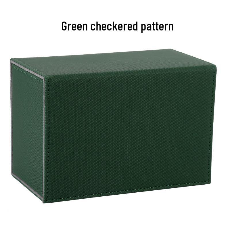 PU Leather TCG Card Storage Box for Yu-Gi-Oh, Magic: The Gathering, Ultraman, and Three Kingdoms Kill Cards