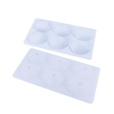 6 Stampo per torta con mousse di frutta al limone Stampo per cottura fai-da-te Stampo per fondente in silicone