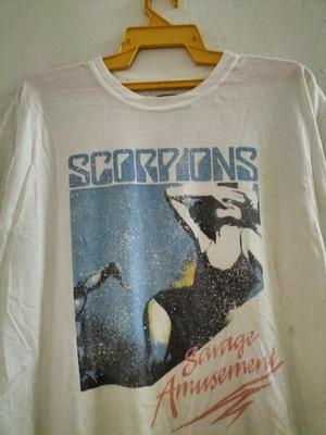 Scorpions Band Gift For Fans White T-Shirt Cotton All Size MI352 Unisex T-Shirt