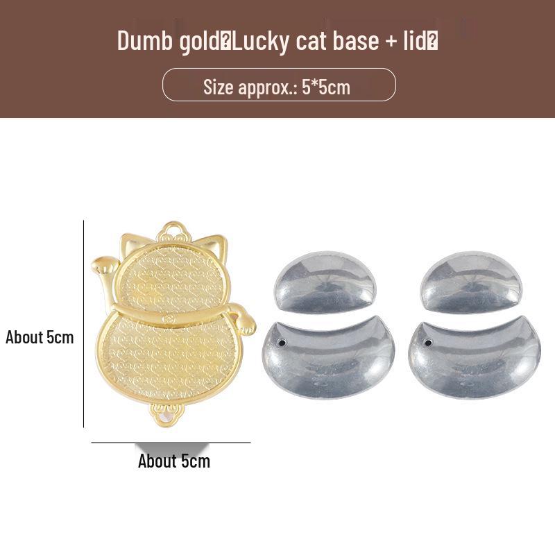 Song Brocade DIY Jewelry & Accessories Set: Necklace, Car Pendant, Earrings, Brooch, Hair Clip, Rope, Handmade Gift Materials.