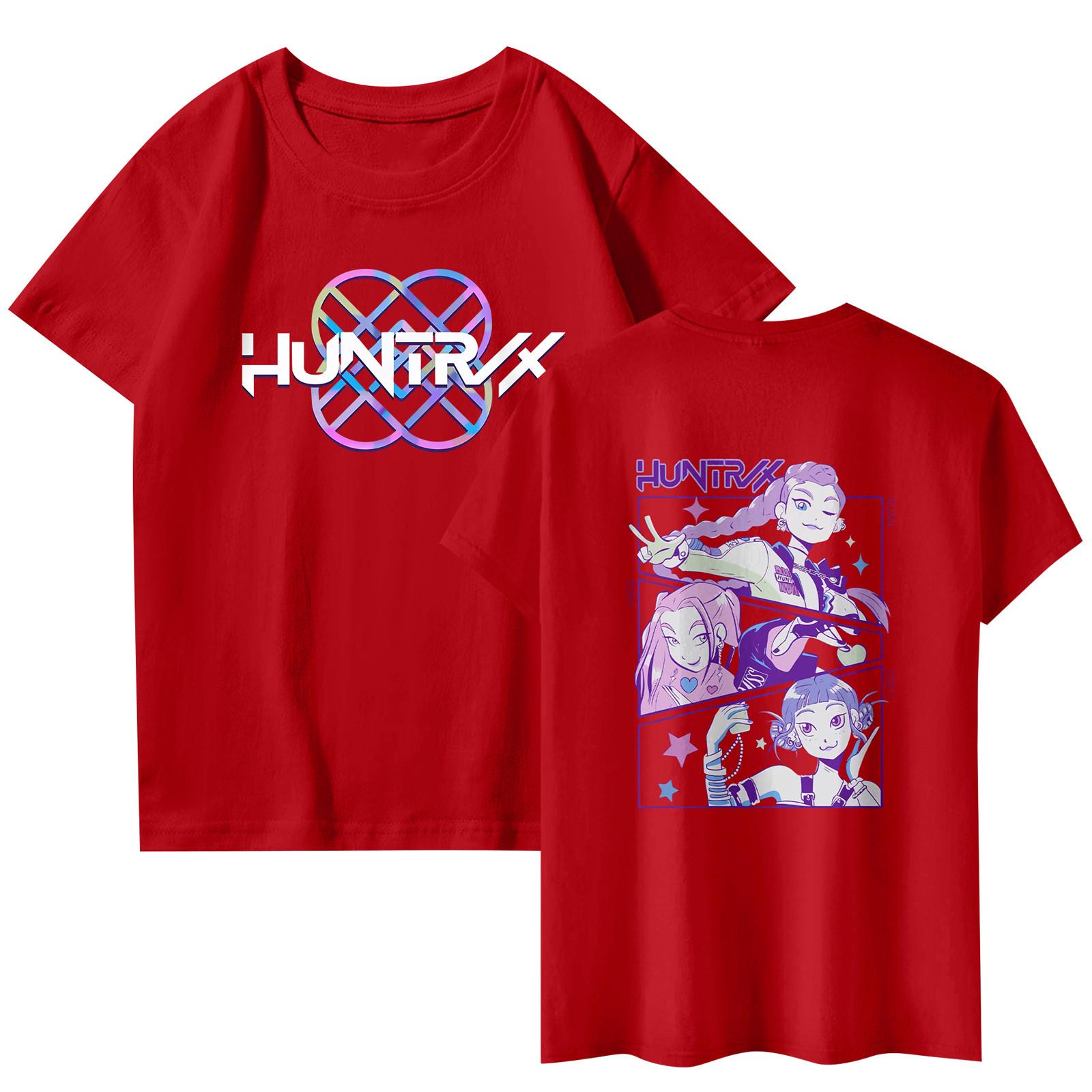 

Модная рабочая одежда с коротким рукавом и круглым вырезом, принтованные топы для женщин, летние топы S красный