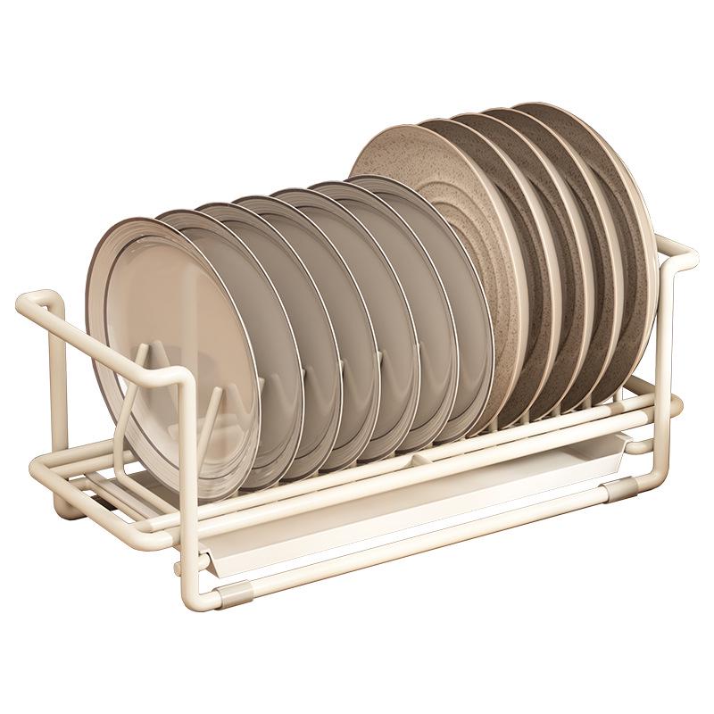 Kitchen Dish Drying Rack with Chopstick and Cutlery Storage