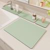 Water Absorbent Sink Mat PVC Countertop Protector Bathroom Kitchen