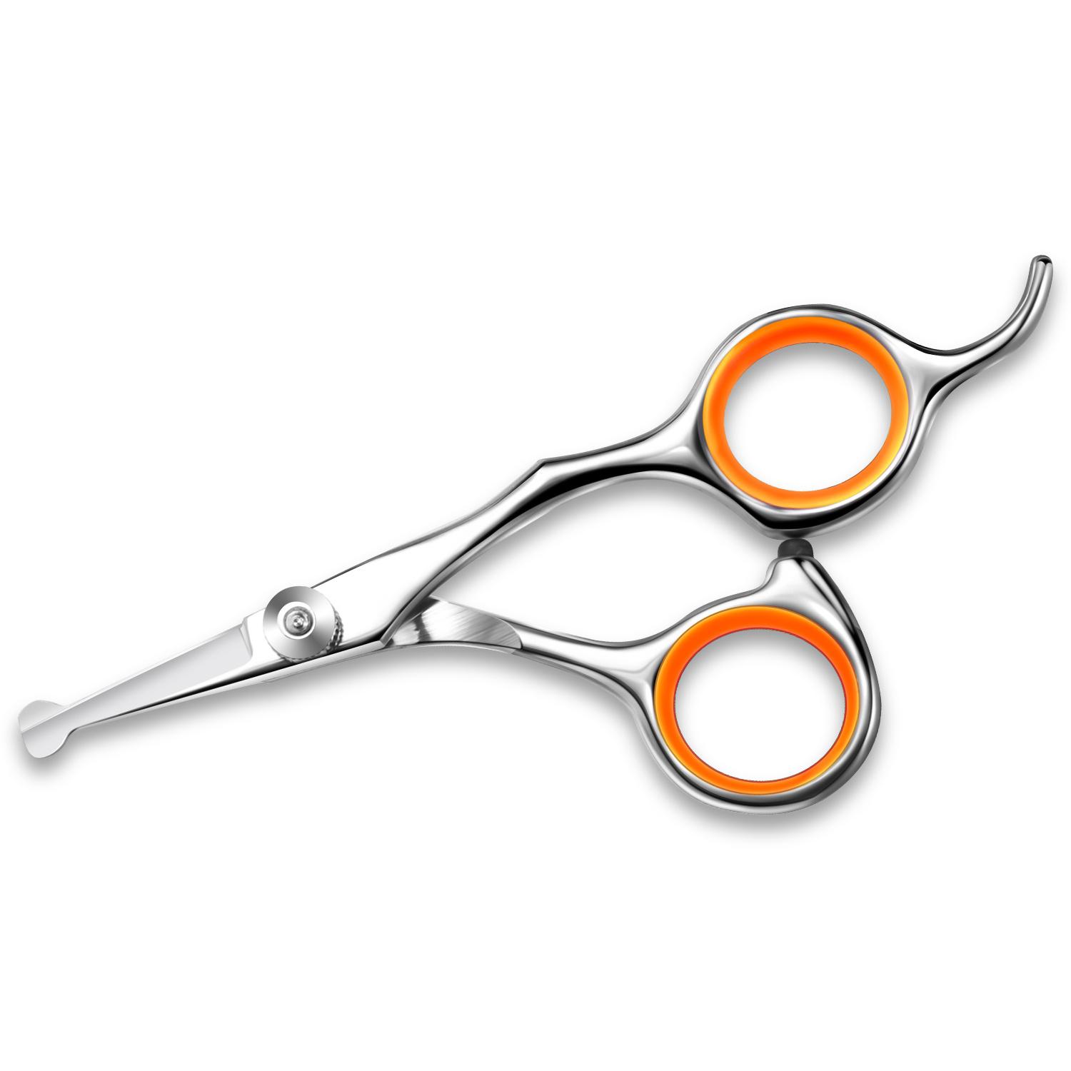 

Ножницы для груминга домашних животных премиум-класса — безопасные, с закругленной головкой для удобной стрижки, идеально подходят для груминга домашних животных мелких и средних размеров