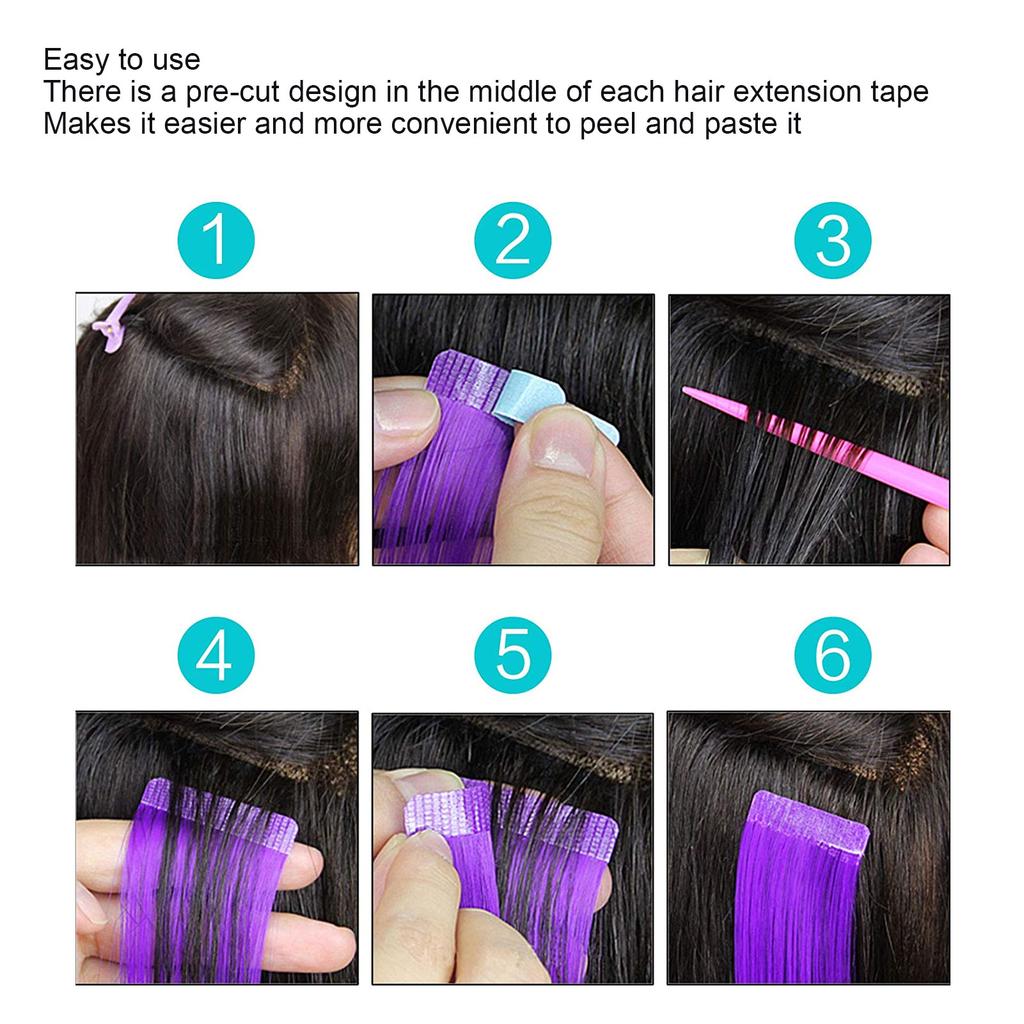 Bandă Adezivă Față-Verso pentru Extensii de Păr, Accesoriu de Înlocuire pentru Perucă, Salon de Coafură