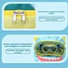 Separation Storage Wet Dry Bag Portable Beach Backpack Shark Drawstring Swimming Bag  Children Use