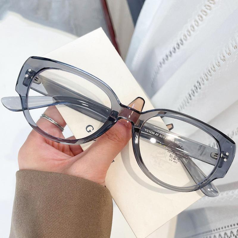 

Ladies Cat Eye Blue Light Blocking Myopia Glasses Classic Computer Short-Sight Eyeglasses Vintage Finished Prescription Eyewear 0