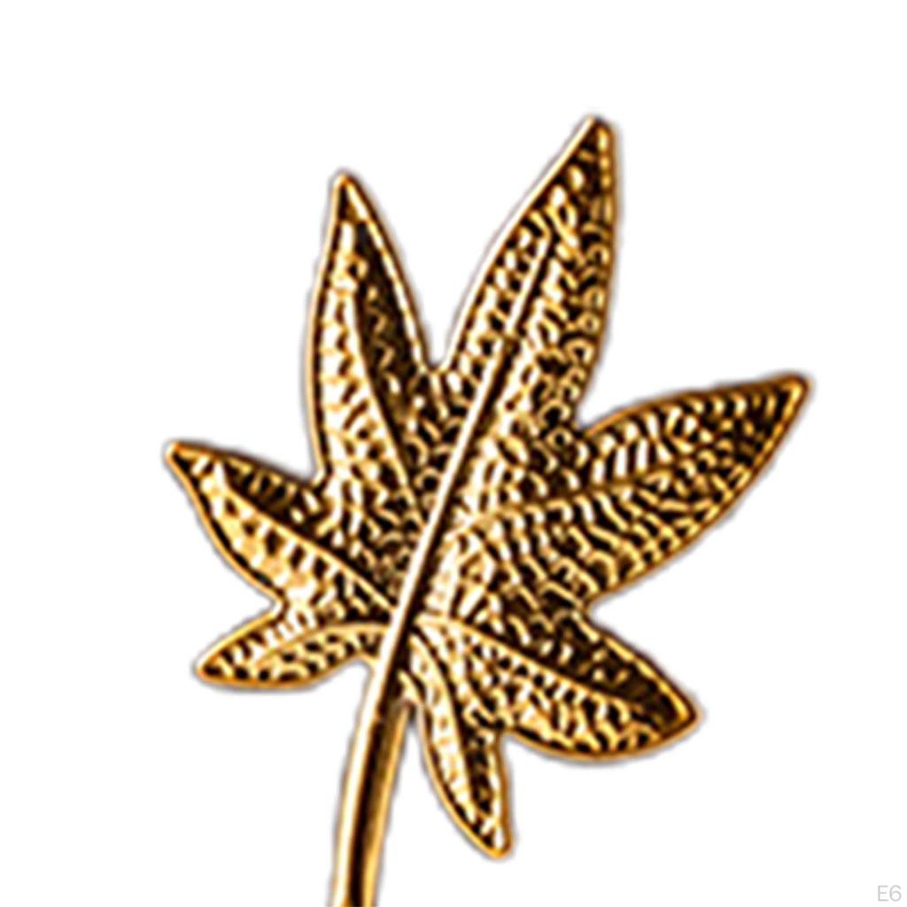 Leaves Statue Crystal Ball Decorative Shaped Figurine Nordic Desktop Ornament Metal Sculpture for