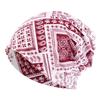 4pcs Unisex Classic Paisley Print Beanie Hip Hop Women's Loose Fit Lightweight Stretchy Skull Cap Breathable