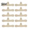 Under-Breast Sweat Pads 1/5/10Pcs Cotton Bra Liner for Absorption Washable Under-Bra Pads Reusable Moisture Absorber Boob Pad Women Sweating