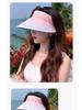 Gradient UV Protection Sun Hat with Large Brim for Cycling
