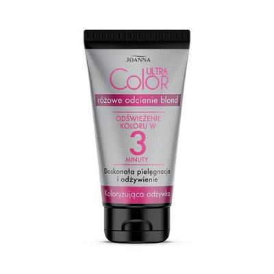 Joanna Ultra Color 3 Min Koloryzująca Odżywka Do Włosów Różowe Odcienie Blond 100G