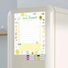 Multi-Style Magnetic Message Board: Wipeable Refrigerator Whiteboard Sticker