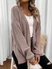 Women's  Warm Printed Button Coat Lightweight  Coat  Coat