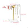 Acrylic Jewelry Display Stand Elegant Design Necklace Rack Thickened Base