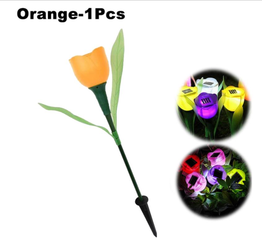 

3-х головная гортензия роза цветок солнечный светодиодный светильник уличный сад газон лампы для сада огород патио загородный дом украшение