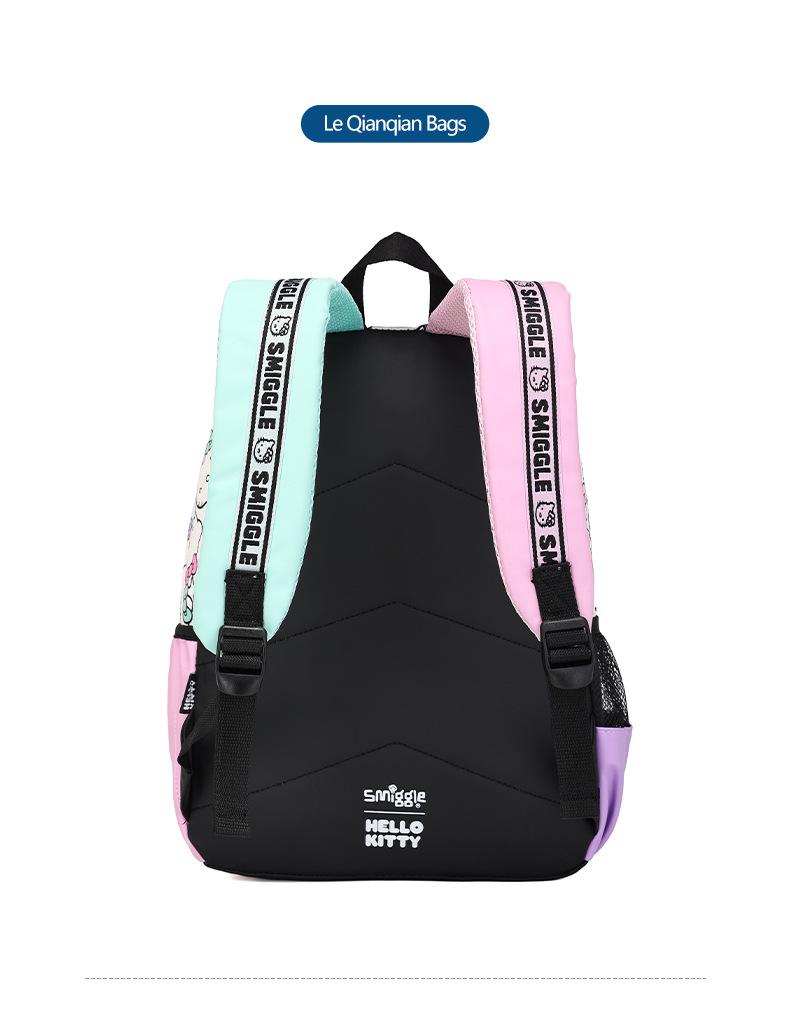 Smiggle Hello Kitty Backpack Set: Includes Student Backpack, Kindergarten Water Bottle, and Insulated Lunch Bag