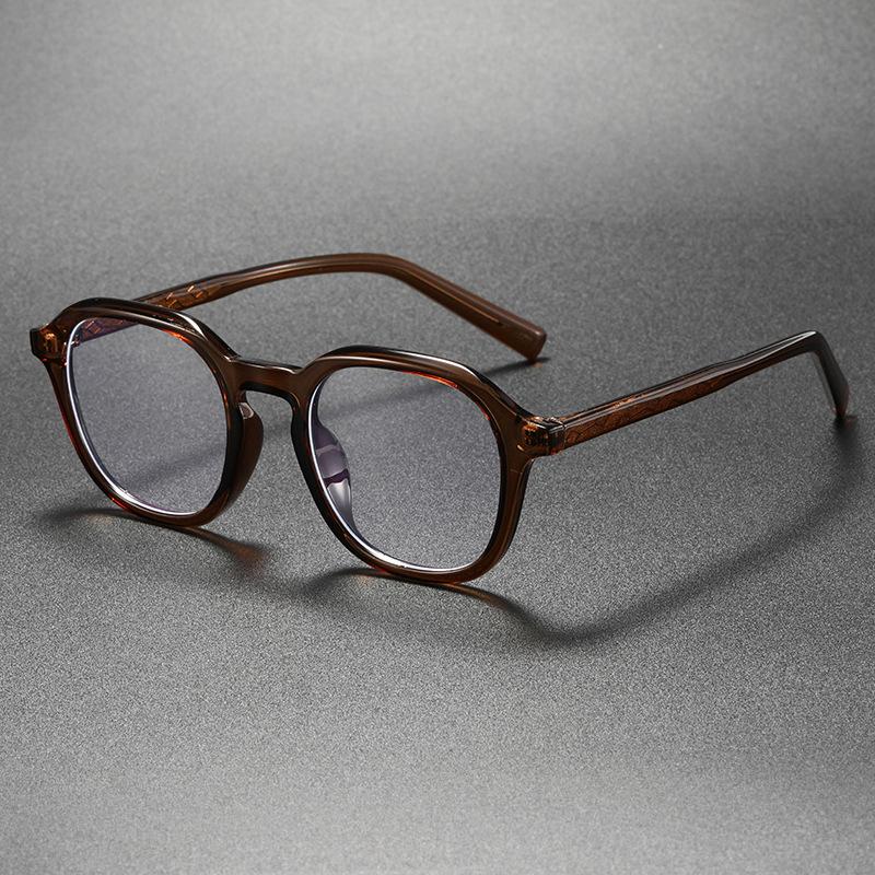 Retro Round TR90 Outdoor Sunglasses Men Women Classic Leopard Frame Sun Glasses Fashion Black Driving Male Female Goggles UV400