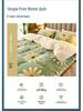 Free Shipping: Popular Lambswool Flannel Winter Quilt - Thick, Warm Bedding for Students (Single/Double Size)