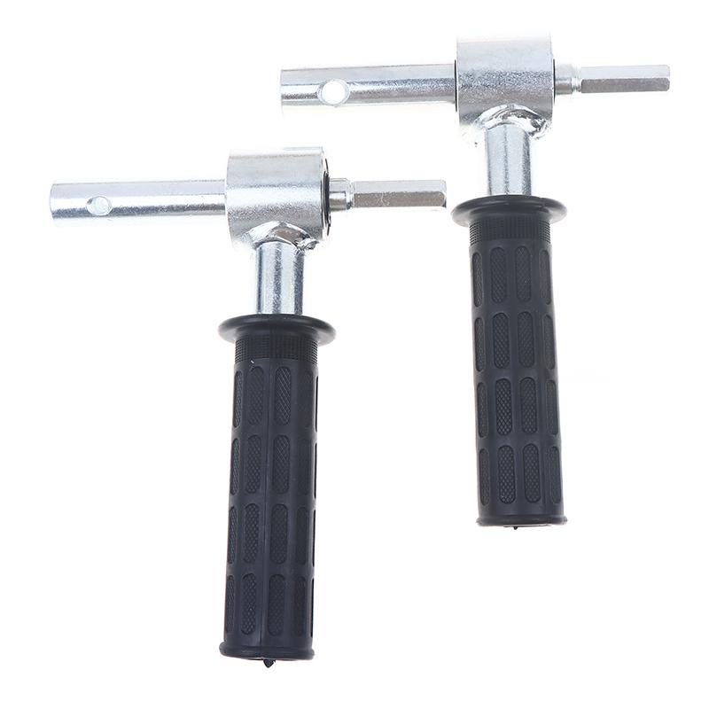 Attacco Trapano Avvitatore Senza Fili Per Sonda da Ghiaccio Adattatore Metallico Convertitore Punta per Trapano Elettrico Accessorio per Pesca sul Ghiaccio all'Aperto