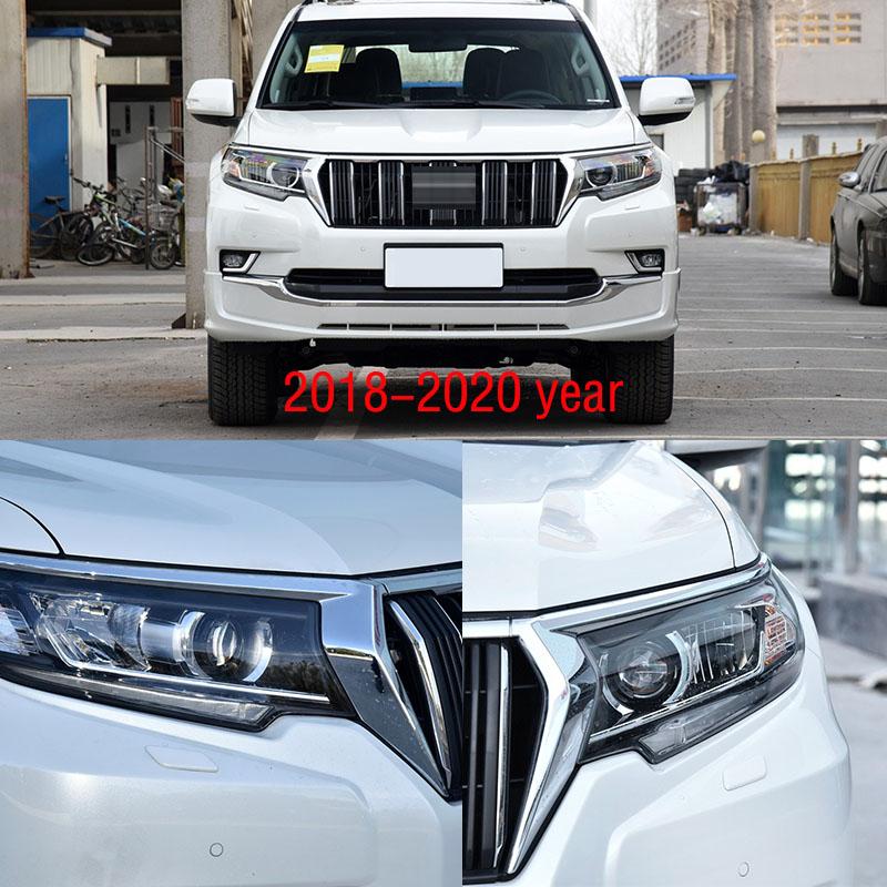 For Toyota Land Cruiser Prado LC150 2010- Car Front Bumper Headlight Headlamp Washer Spray Jet Nozzle Pump Cover Cap