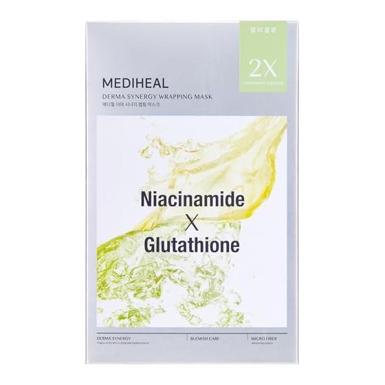 MEDIHEAL Derma Synergy Wrapping Mask Blemish 4 шт.