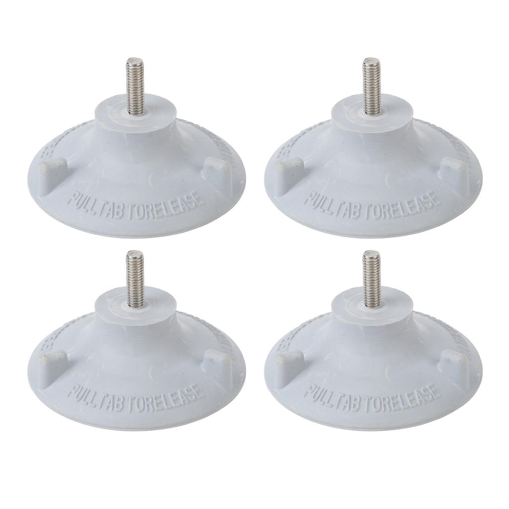 4pcs Elder Shower Chair Replacement Feet Large Suction Cups Rubber Sliplessbath Chair Replacement Feet