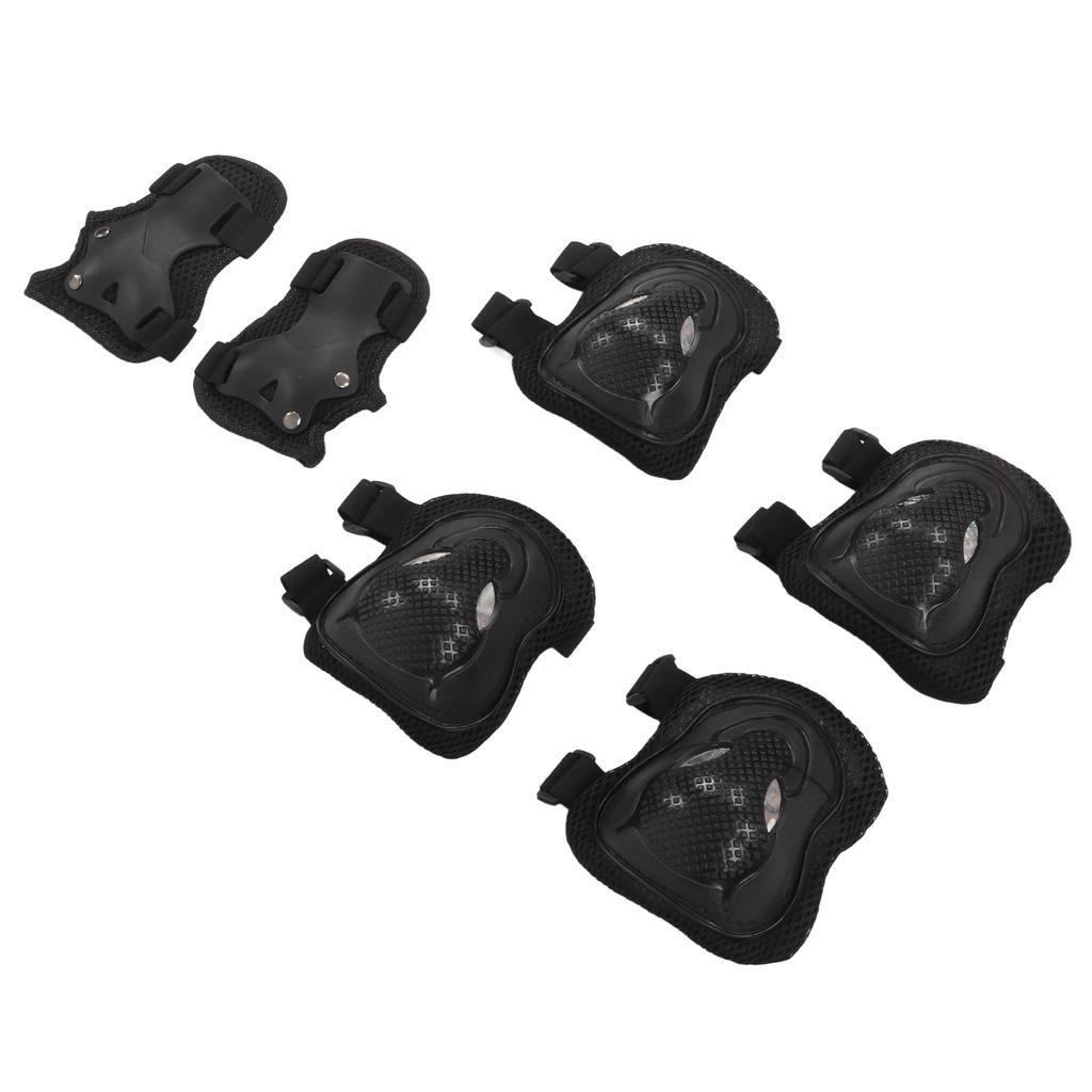 Kids Adult Sports Protective Gear Set Knee Elbow Pad Wrist Guards for Roller Skating 6 Years Old