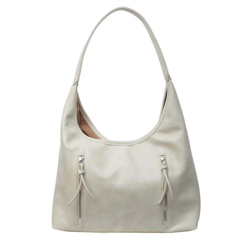 Elegant large capacity women's bag  simple shoulder bag  Korean transport bag  new