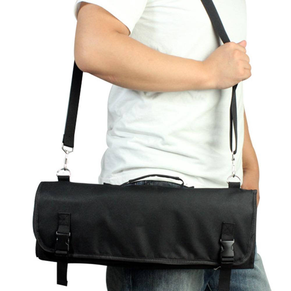 20.47×18.5in Knife Roll Bag Double-layer Knife Storage Bag Durable Chef Knife Case  Camping