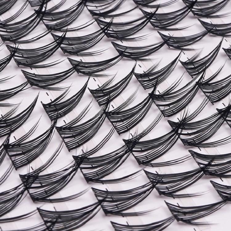 [Free Glue&Tweezers]Sunflower False Eyelashes, High-Density 10 Rows, Strip Lashes with Natural Pure Look, Triple-Segmented Set