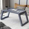 Bett Lässiger Tisch Klappbarer Laptop Tisch Einfacher Schreibtisch am Bett Tragbarer Picknick Camping Tisch Schlafzimmer Erkerfenster Wohnheim Kleiner Tisch