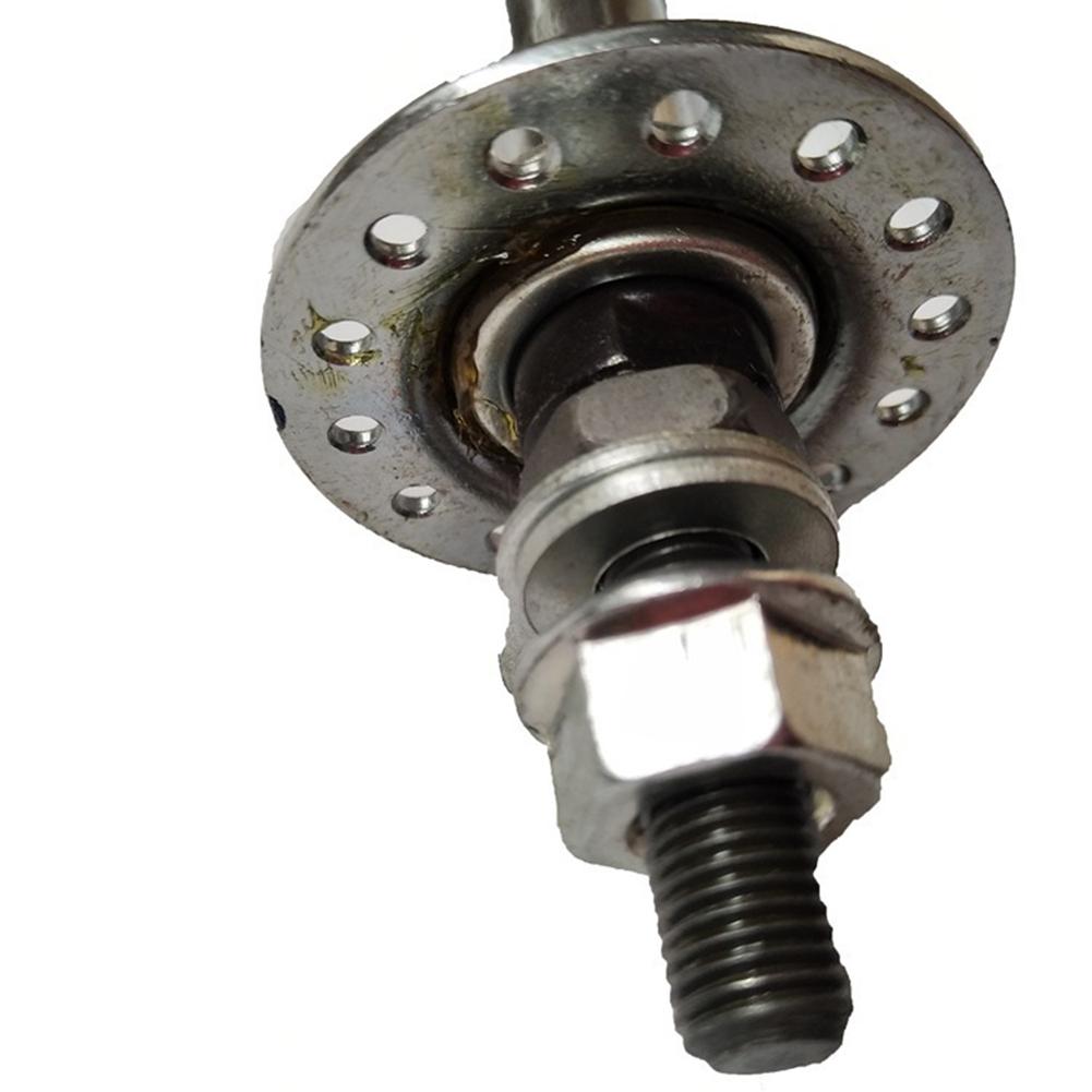 28/36Holes Bike Bicycle Front Rear Hub For Band Brake Screw Thread Freewheel Axle Iron Hubs Bicycle Accessories Parts