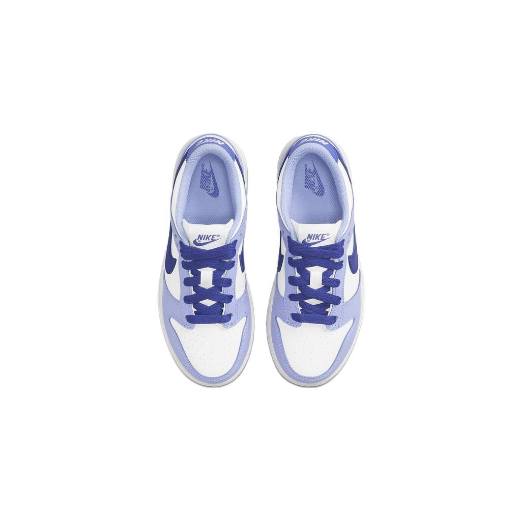 Nike Dunk Low PS Blueberry Kids Sneakers White Light-Thistle Lapis DZ4457-100