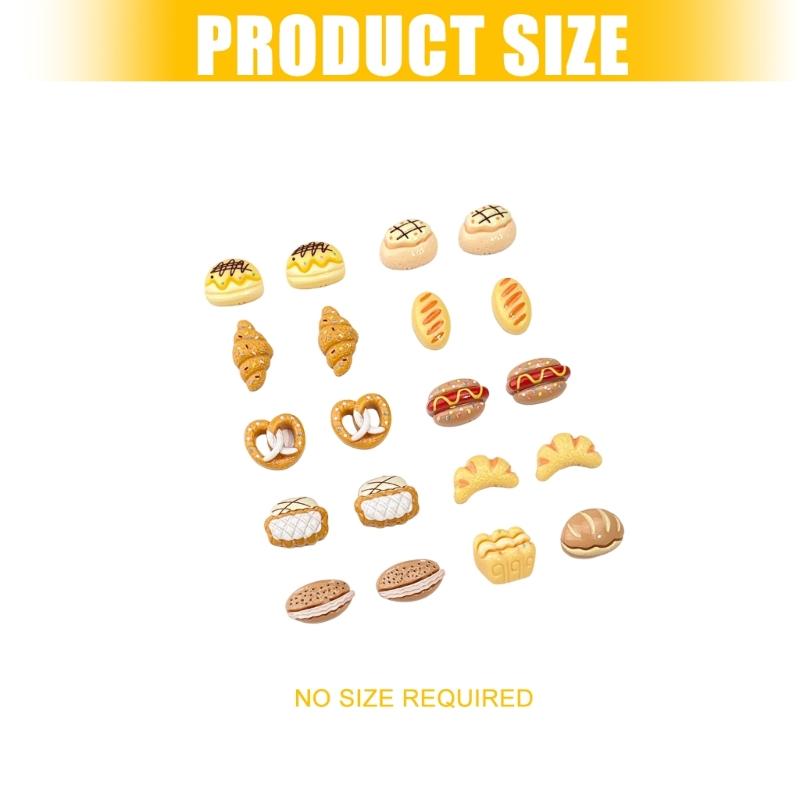 Safe Not Toxic Resin Baking Toy Collection Educational Craft Project For Childrens Doll House