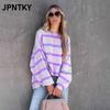 Женские модные повседневные блузки и рубашки JPNTKY с круглым вырезом и длинным рукавом