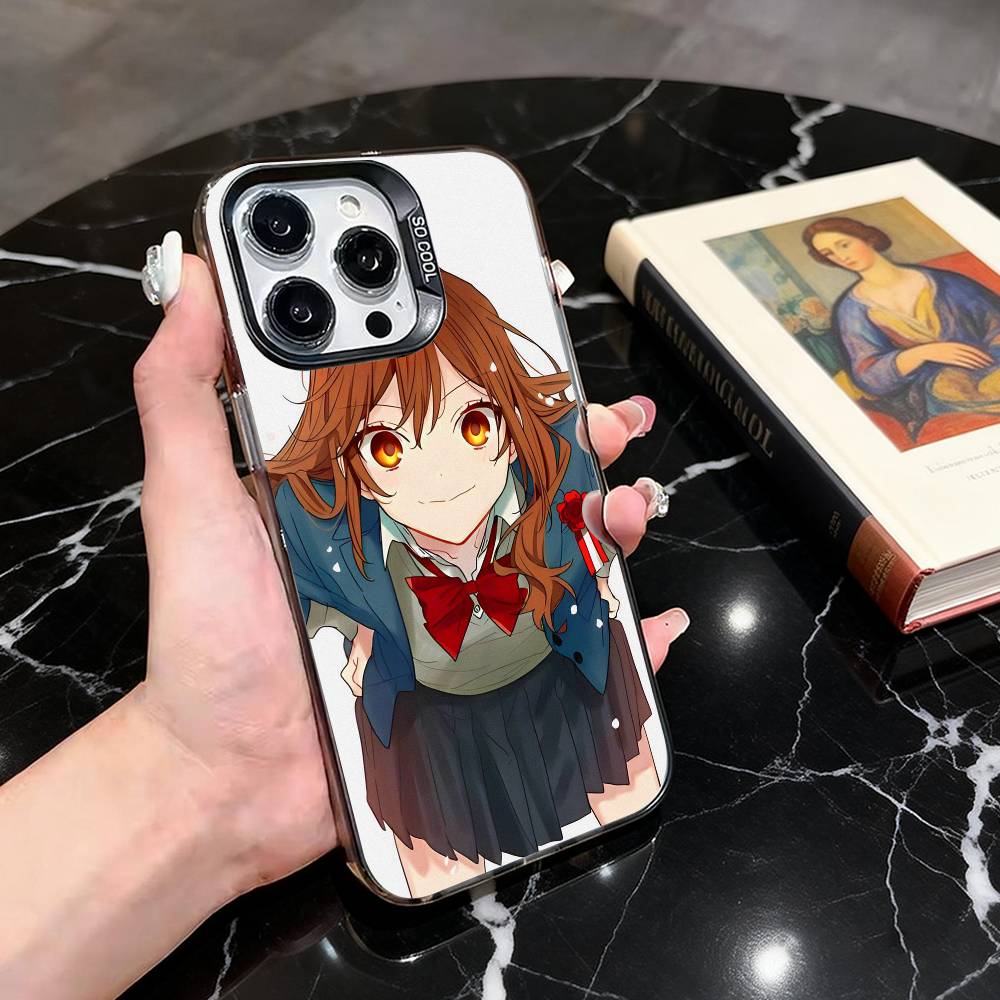 

Horimiya Kyoko Hori Phone Case For iPhone 17,16,15,14,13,12,11 Plus,Pro Max,XS,Colorful Silver Black Cover iPhone12PRO