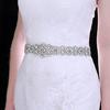 Ceinture de mariée Strass Brillants Perles Fait Main Résistante aux Déchirures Écharpe de Mariée pour Mariage