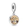 925 Silver Exquisite Baby Carriage Family Tree Charm Pendant Suitable For Bracelet DIY Fashion Jewelry Gift