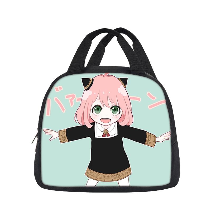 SPY × FAMILY lunchtas veelzijdig cartoon grote capaciteit nieuw item, beste cadeau voor jongens en meisjes op schoolverjaardagen