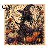 Fai da te Mosaico 3D Artigianato Halloween Pittura con Perle Finte Kit, Fantasma Carino 3D Hobby Antistress per Donne Kit Adulti, Artigianato di Natale Casa