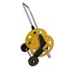 Hose Reel Cart with Wheels Heavy Duty Garden Hose Reels for Outside 60m Hose Capacity Manual Push